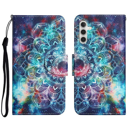 For Samsung Galaxy A16 5G Case Pattern Printing Protective Leather Folio Phone Cover