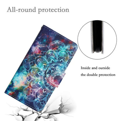 For Samsung Galaxy A16 5G Case Pattern Printing Protective Leather Folio Phone Cover