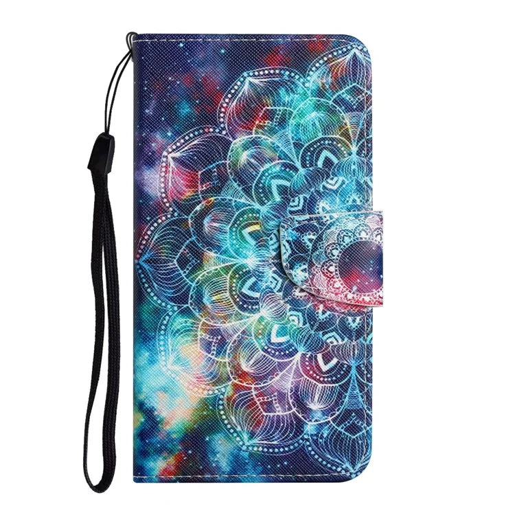 For Samsung Galaxy A16 5G Case Pattern Printing Protective Leather Folio Phone Cover