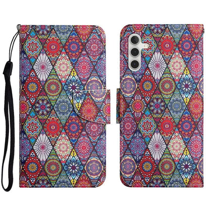 For Samsung Galaxy A16 5G Case Pattern Printing Protective Leather Folio Phone Cover
