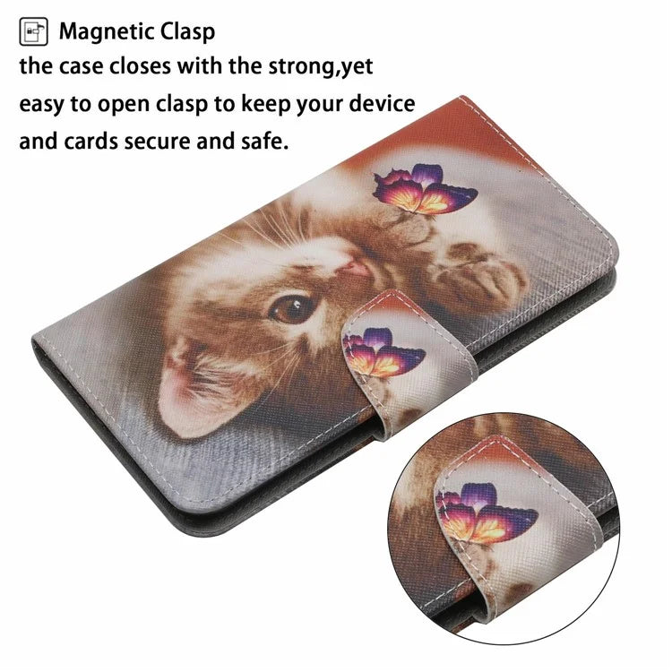 For Samsung Galaxy A16 5G Case Pattern Printing Protective Leather Folio Phone Cover