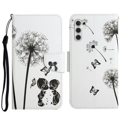 For Samsung Galaxy A16 5G Case Pattern Printing Protective Leather Folio Phone Cover
