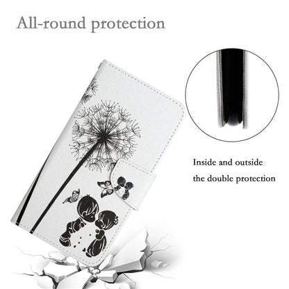 For Samsung Galaxy A16 5G Case Pattern Printing Protective Leather Folio Phone Cover