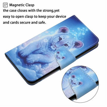 For Samsung Galaxy A16 5G Case Pattern Printing Protective Leather Folio Phone Cover