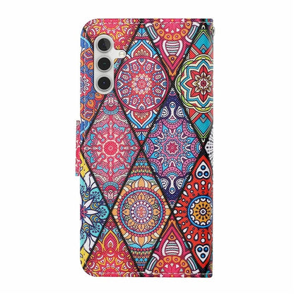 For Samsung Galaxy A16 5G Case Pattern Printing Protective Leather Folio Phone Cover