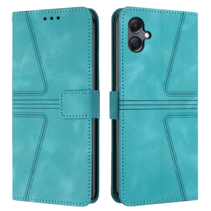 For Samsung Galaxy A06 Case Triangle Imprinted Anti-Scratch Phone Wallet Cover