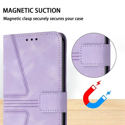 For Samsung Galaxy A06 Case Triangle Imprinted Anti-Scratch Phone Wallet Cover