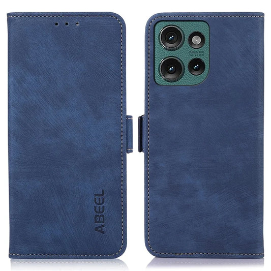 ABEEL For Motorola Edge 50 5G Case Retro Leather Phone Cover Wallet Stand View