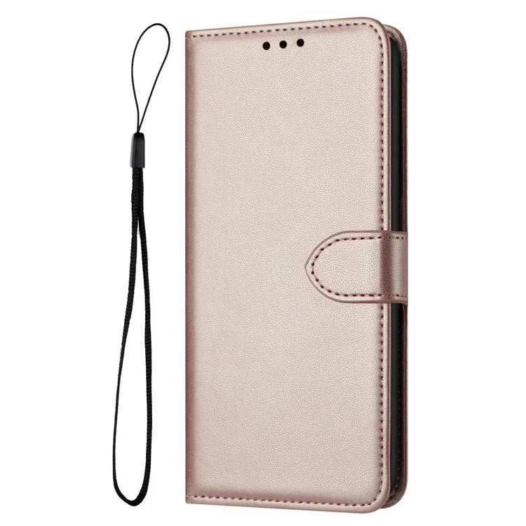 For Samsung Galaxy A06 Wallet Phone Case Leather Stand Cover with Strap