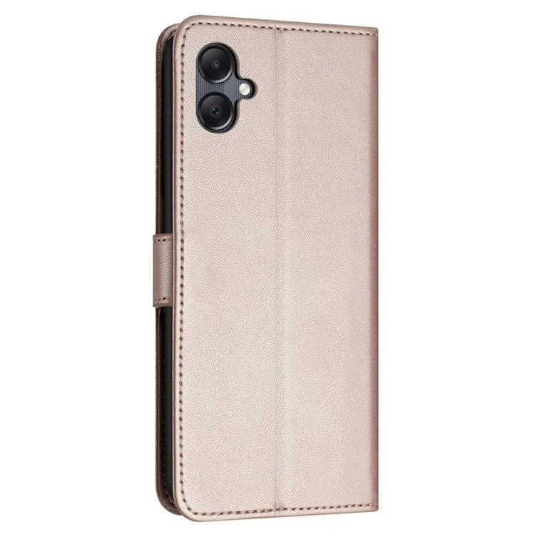 For Samsung Galaxy A06 Wallet Phone Case Leather Stand Cover with Strap