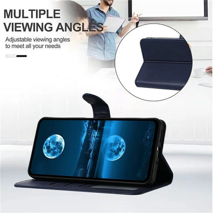 For Samsung Galaxy A06 Wallet Phone Case Leather Stand Cover with Strap