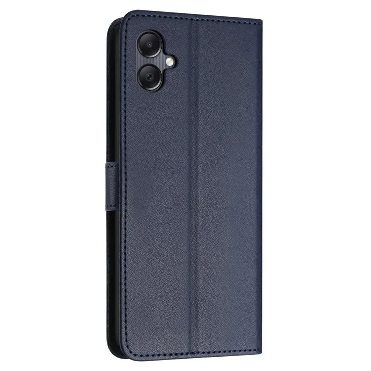 For Samsung Galaxy A06 Wallet Phone Case Leather Stand Cover with Strap