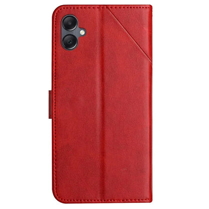 For Samsung Galaxy A06 Leather Case Line Pattern Wallet Phone Cover