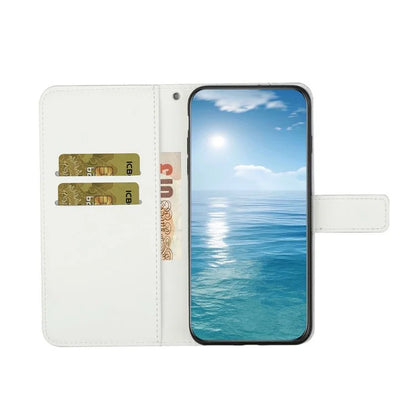 For Samsung Galaxy A06 Leather Case Ethnic Style Phone Wallet Cover with Strap