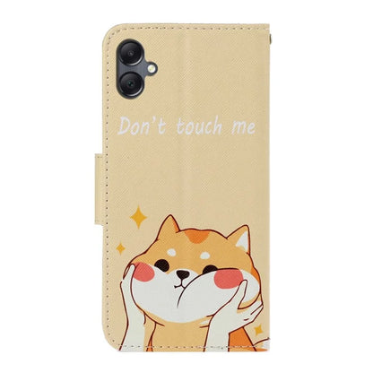 For Samsung Galaxy A06 Case Pattern Printing Protective Leather Folio Phone Cover