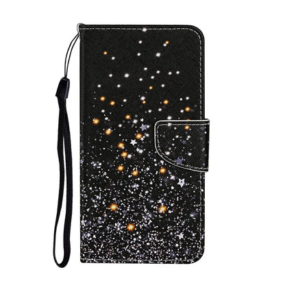 For Samsung Galaxy A06 Case Pattern Printing Protective Leather Folio Phone Cover