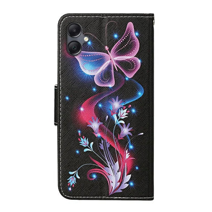 For Samsung Galaxy A06 Case Pattern Printing Protective Leather Folio Phone Cover