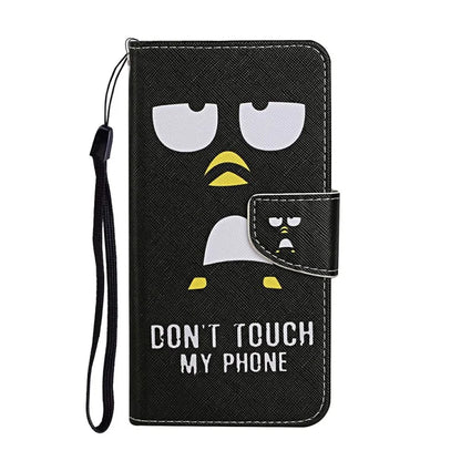 For Samsung Galaxy A06 Case Pattern Printing Protective Leather Folio Phone Cover