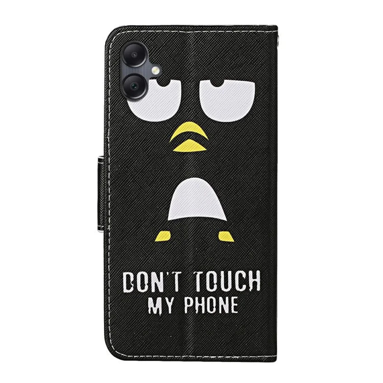 For Samsung Galaxy A06 Case Pattern Printing Protective Leather Folio Phone Cover