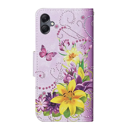 For Samsung Galaxy A06 Case Pattern Printing Protective Leather Folio Phone Cover