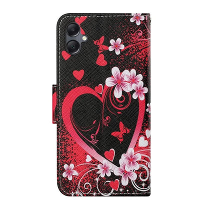 For Samsung Galaxy A06 Case Pattern Printing Protective Leather Folio Phone Cover