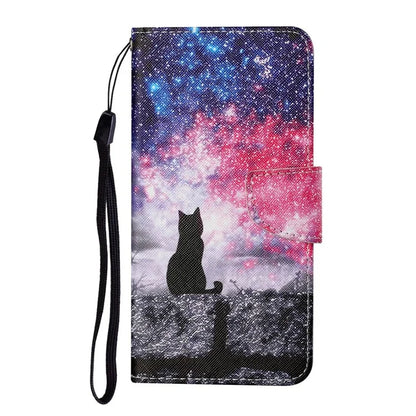 For Samsung Galaxy A06 Case Pattern Printing Protective Leather Folio Phone Cover