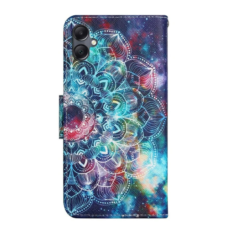 For Samsung Galaxy A06 Case Pattern Printing Protective Leather Folio Phone Cover