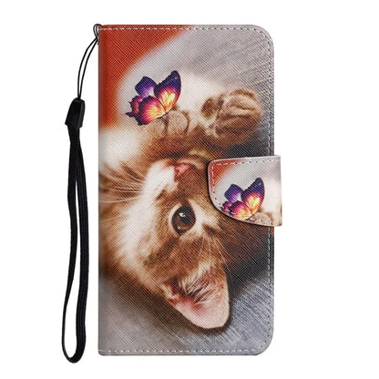 For Samsung Galaxy A06 Case Pattern Printing Protective Leather Folio Phone Cover