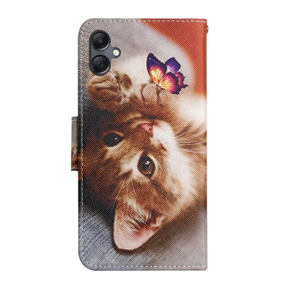 For Samsung Galaxy A06 Case Pattern Printing Protective Leather Folio Phone Cover