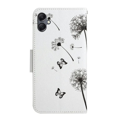 For Samsung Galaxy A06 Case Pattern Printing Protective Leather Folio Phone Cover