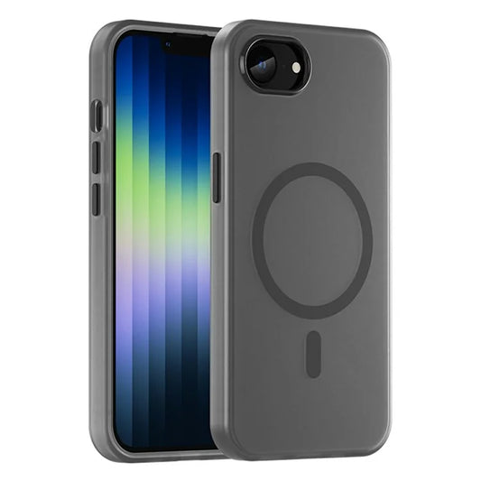 For iPhone SE (2024) Case Compatible with MagSafe TPU + PC Slim Matte Translucent Phone Cover