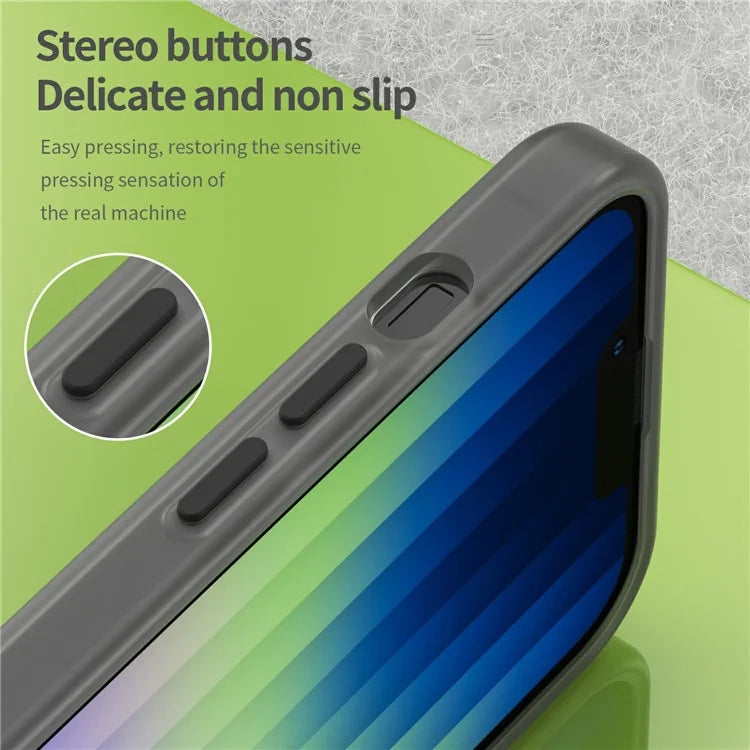For iPhone SE (2024) Case Compatible with MagSafe TPU + PC Slim Matte Translucent Phone Cover