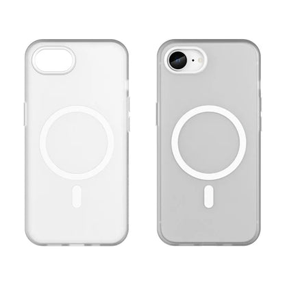 For iPhone SE (2024) Case Compatible with MagSafe TPU + PC Slim Matte Translucent Phone Cover