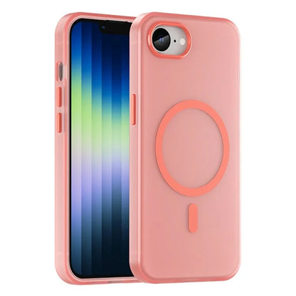 For iPhone SE (2024) Case Compatible with MagSafe TPU + PC Slim Matte Translucent Phone Cover