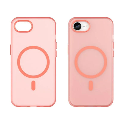For iPhone SE (2024) Case Compatible with MagSafe TPU + PC Slim Matte Translucent Phone Cover