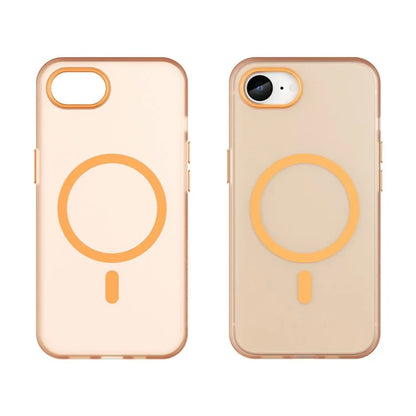For iPhone SE (2024) Case Compatible with MagSafe TPU + PC Slim Matte Translucent Phone Cover