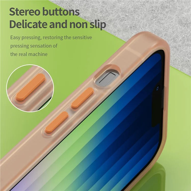 For iPhone SE (2024) Case Compatible with MagSafe TPU + PC Slim Matte Translucent Phone Cover
