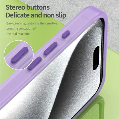 For iPhone 16 Pro Max Case Compatible with MagSafe TPU + PC Slim Matte Translucent Phone Cover