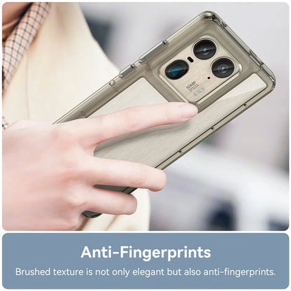 For Motorola Edge 50 Ultra 5G / Moto X50 Ultra 5G Case TPU +Acrylic Protective Clear Phone Cover