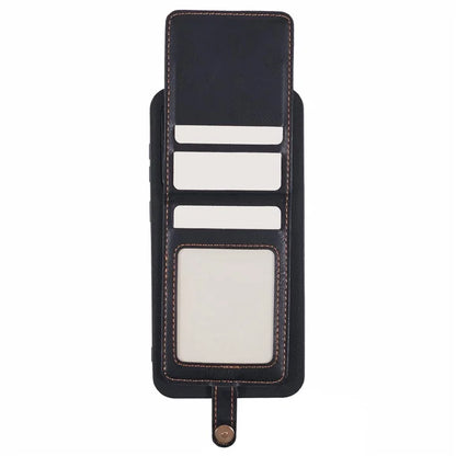 For Samsung Galaxy S24+ Phone Case with Galaxy Card Bag Kickstand RFID Blocking