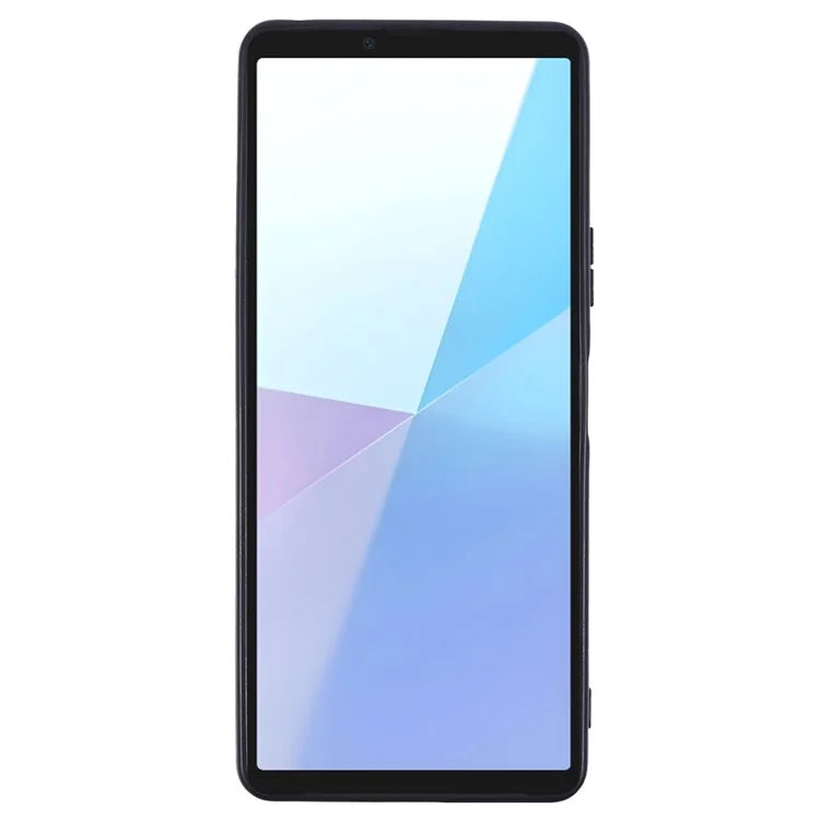 For Sony Xperia 10 VI Phone Case with Galaxy Card Bag Kickstand RFID Blocking