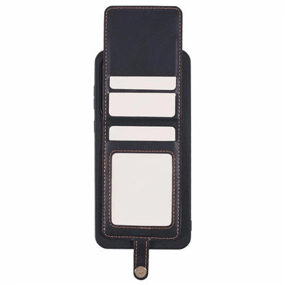 For Samsung Galaxy A55 5G Phone Case with Galaxy Card Bag Kickstand RFID Blocking