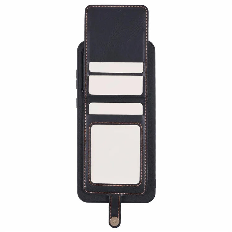 For Samsung Galaxy A35 5G Phone Case with Galaxy Card Bag Kickstand RFID Blocking