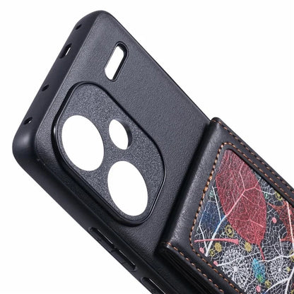 For Xiaomi Redmi Note 13 Pro+ 5G Phone Case with Galaxy Card Bag Kickstand RFID Blocking