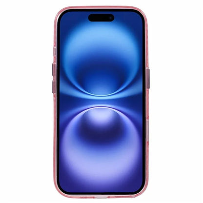 For iPhone 16 Plus Case Compatible with MagSafe Laser Effect TPU+Acrylic Phone Cover