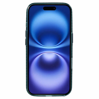 For iPhone 16 Plus Case Compatible with MagSafe Laser Effect TPU+Acrylic Phone Cover