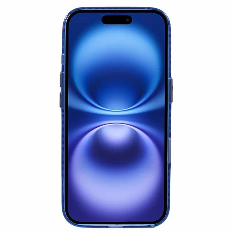 For iPhone 16 Plus Case Compatible with MagSafe Laser Effect TPU+Acrylic Phone Cover