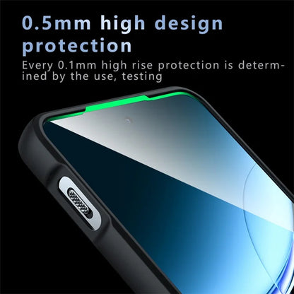 For OnePlus Nord 4 Case Skin-Touch TPU+PC Matte Phone Shell, Transparent Black