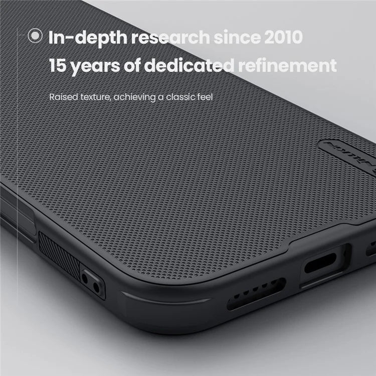 NILLKIN Frosted Shield Pro For iPhone 16 Plus Case Matte PC+TPU Phone Cover