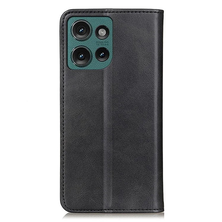 For Motorola Edge 50 5G Case Split Leather Flip Wallet Phone Cover